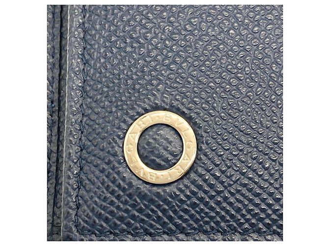 Bulgari Bvlgari Navy Leather Coin Purse - view 3