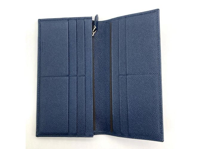 Bulgari Bvlgari Navy Leather Coin Purse - view 4