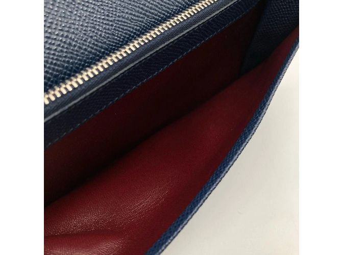 Bulgari Bvlgari Navy Leather Coin Purse - view 5