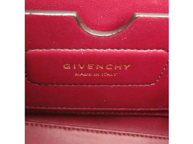 Borsa a Spalla in Pelle Eden di Givenchy Marrone Rosa Bianco - vista 9