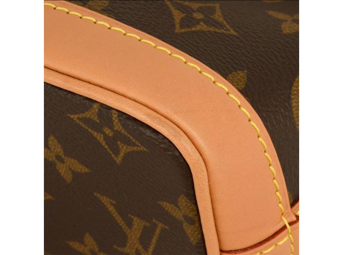 Noe Borsa a Spalla Nano Noé Louis Vuitton Marrone Monogramma - vista 7