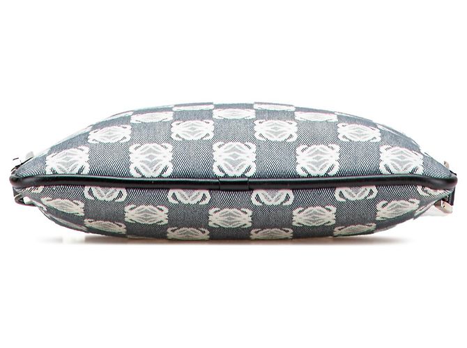 LOEWE Graue Anagramm-Canvas Umhängetasche Braun - Ansicht 3