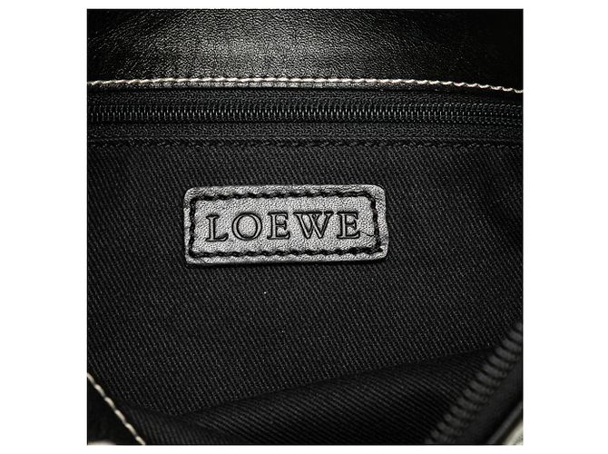LOEWE Graue Anagramm-Canvas Umhängetasche Braun - Ansicht 5