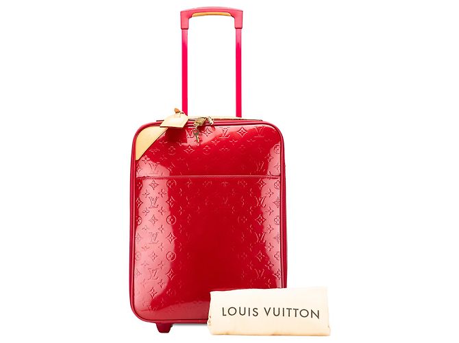 Louis Vuitton Rosso Monogram Vernis Pegase 45 - vista 11