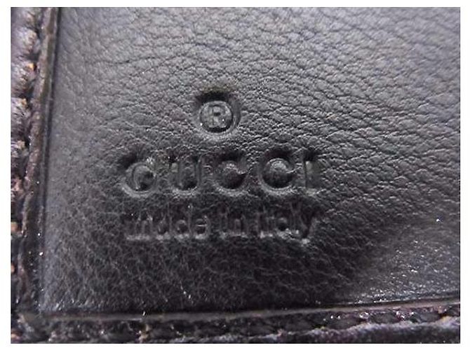 Billetera Bifold Guccissima de Gucci Castaño - vista 6