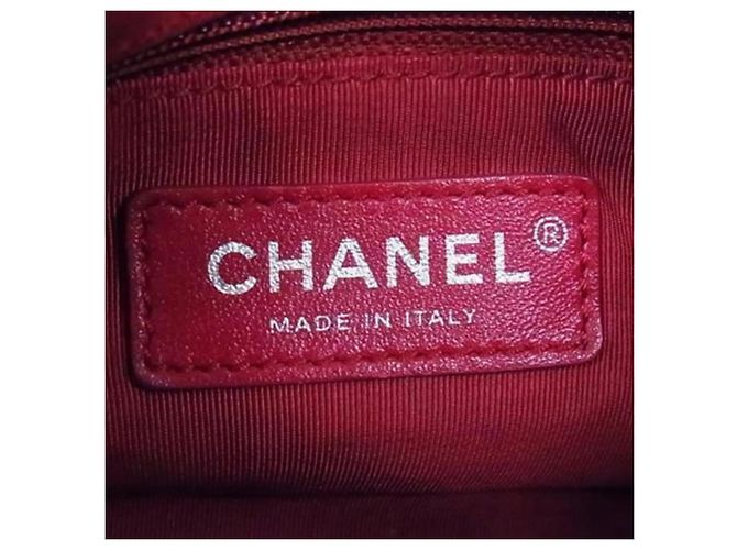 Borsa a spalla hobo piccola Chanel Gabrielle de Chanel Rosso Giallo Blu navy - vista 5