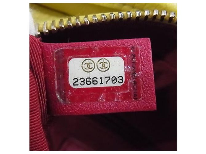 Borsa a spalla hobo piccola Chanel Gabrielle de Chanel Rosso Giallo Blu navy - vista 6