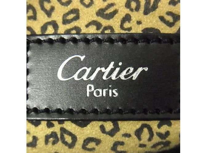 Borsa a spalla Panther di Cartier Nero - vista 6