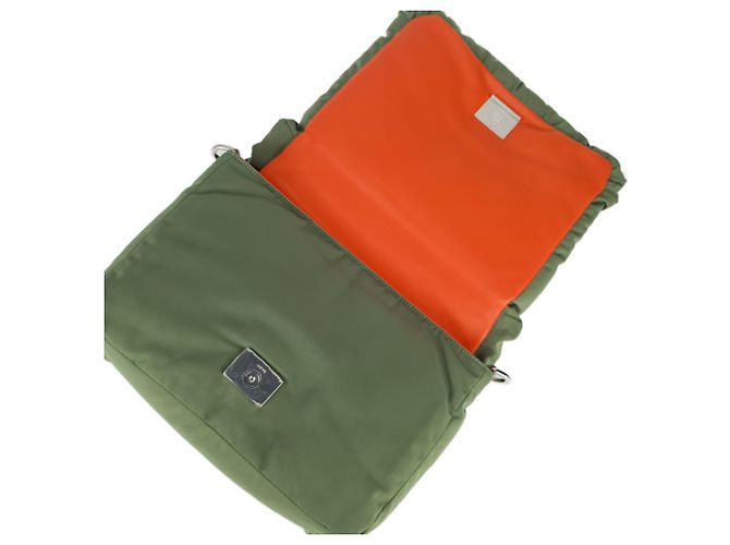 Borsa a spalla/crossbody Loewe Goya Puffer Arancione Cachi - vista 7
