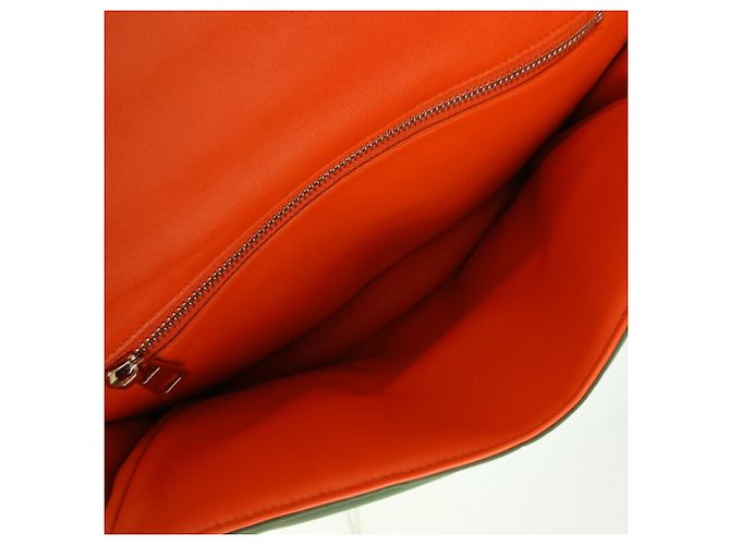 Borsa a spalla/crossbody Loewe Goya Puffer Arancione Cachi - vista 8
