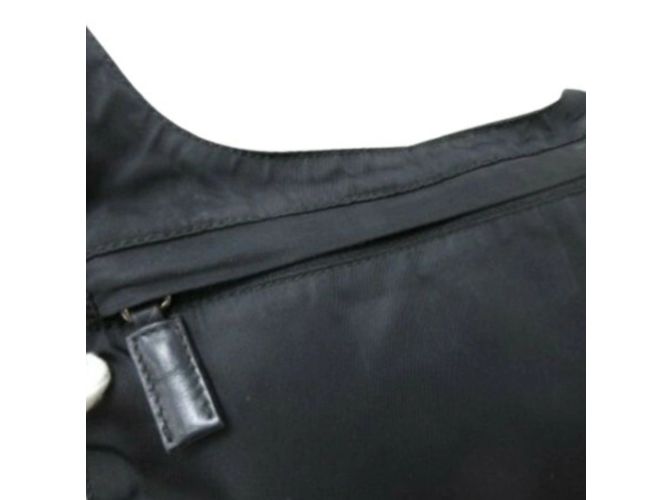 Borsa a Spalla Triangle Prada Nero - vista 5