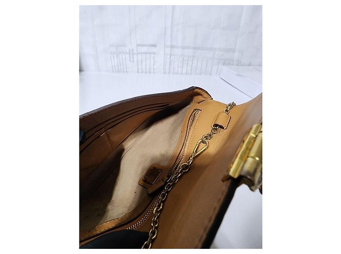 Borsa a spalla con cintura MCM Small Patricia Visetos marrone - vista 16