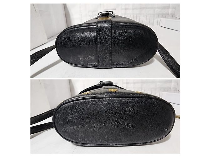 MCM Vintage Nieten Eimer Tasche Schwarz - Ansicht 5