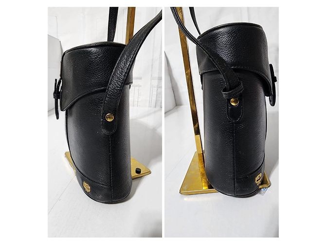 MCM Vintage Nieten Eimer Tasche Schwarz - Ansicht 9