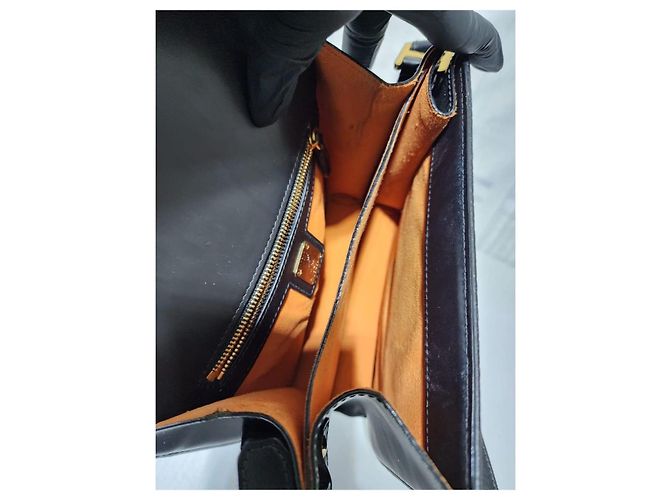 MCM Visetos Piccola Borsa Crossbody/Spalla Patricia Nera Nero - vista 16