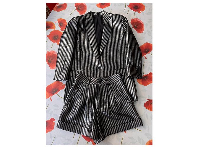 Metallic Kurzes Blazer-Set The Kooples - Ansicht 2