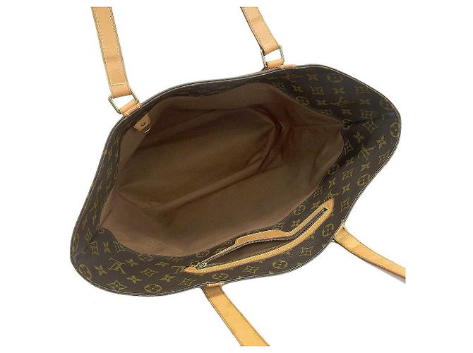 Borsa Tote Monogram Louis Vuitton M51108 Marrone - vista 3