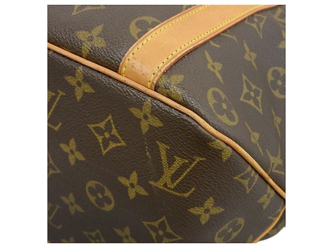 Borsa Tote Monogram Louis Vuitton M51108 Marrone - vista 4