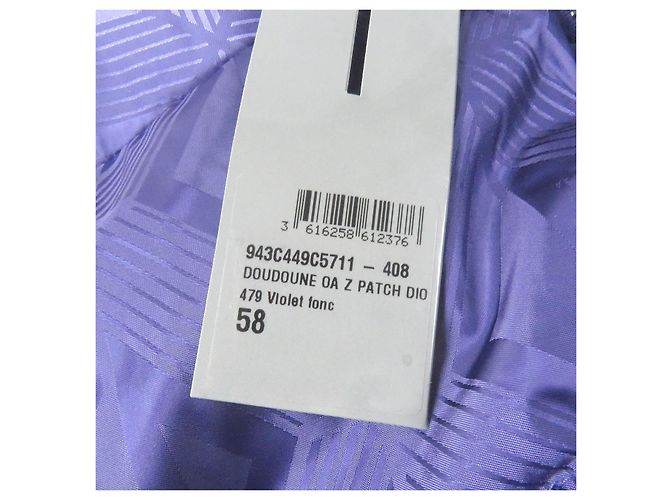 Chaqueta de nylon Dior CD Diamond Mirage Ski Capsule Púrpura - vista 11