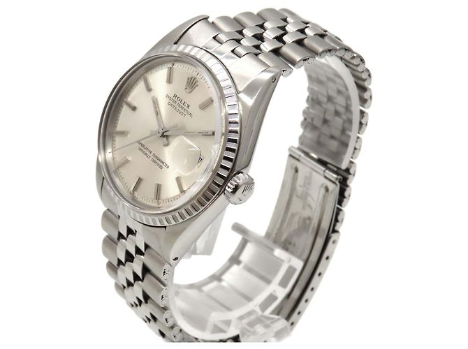 Rolex Datejust Edelstahl Uhr Silber - Ansicht 2