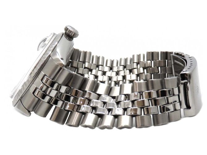 Rolex Datejust Edelstahl Uhr Silber - Ansicht 4