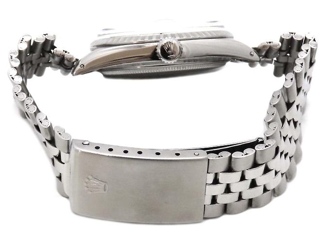 Rolex Datejust Edelstahl Uhr Silber - Ansicht 6