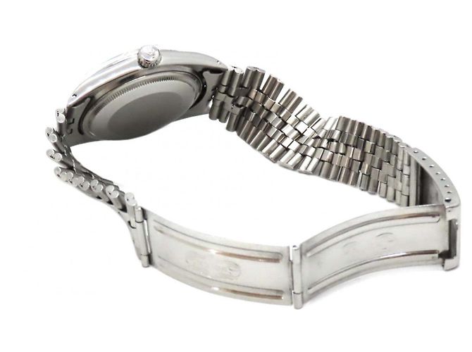 Rolex Datejust Edelstahl Uhr Silber - Ansicht 7