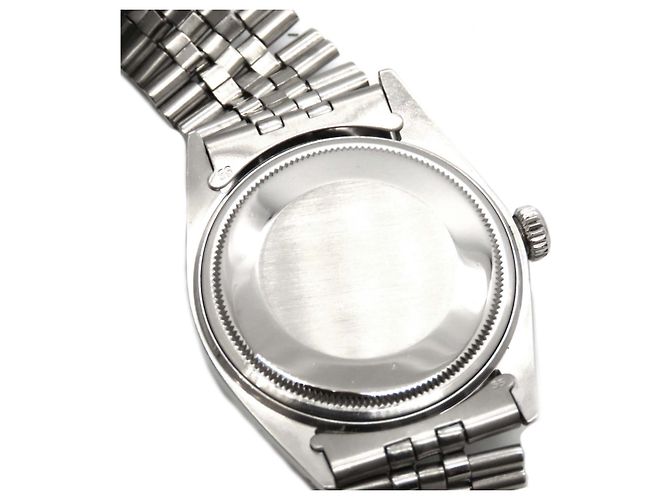 Rolex Datejust Edelstahl Uhr Silber - Ansicht 9