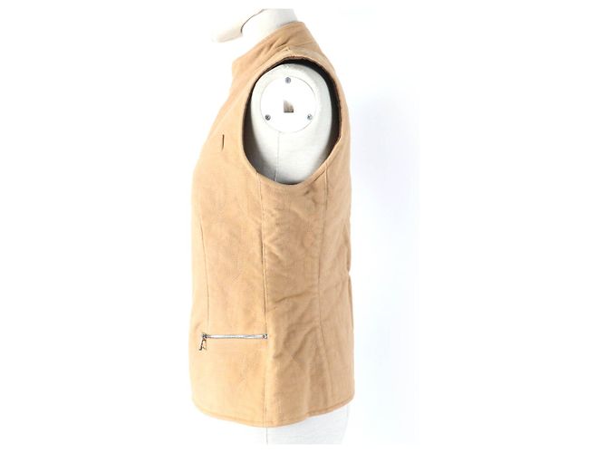 Hermès Giacca in cotone poliestere Hermes Serie Beige - vista 2
