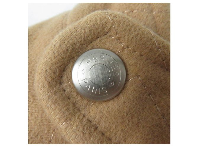 Hermès Giacca in cotone poliestere Hermes Serie Beige - vista 6