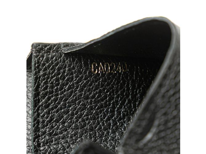 Louis Vuitton Monogram Empreinte Bifold Wallet Black - view 11