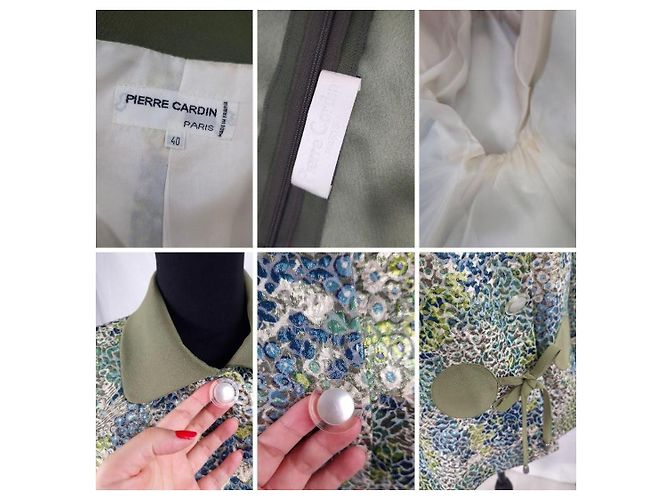 Pierre Cardin Festjacke mit floralem Muster Mehrfarben Grün - Ansicht 10