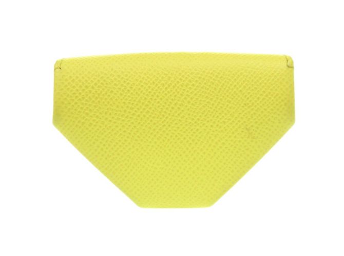 Monedero Hermès Levain Quatre Dorado - vista 3