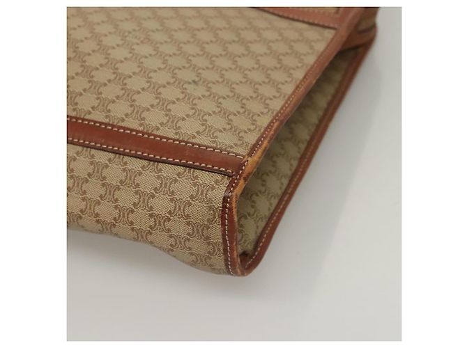 Céline CELINE Macadam Canvas Tote Bag Beige Gold Auth gh382 Golden - Ansicht 11