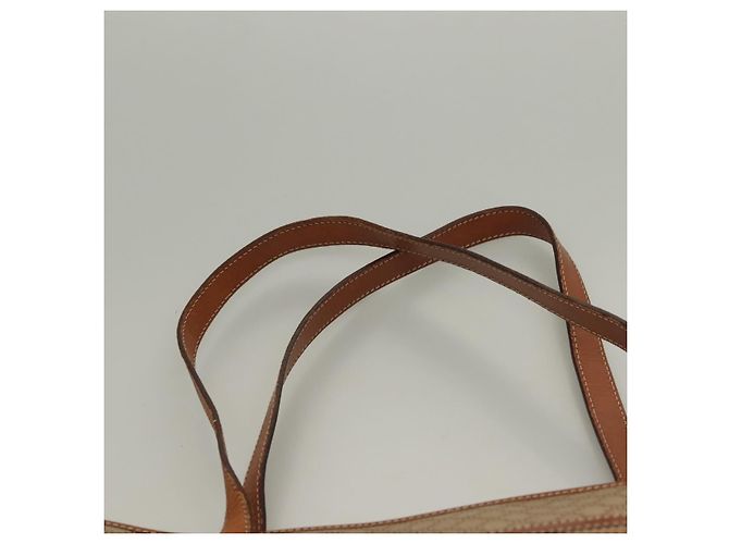 Céline CELINE Macadam Canvas Tote Bag Beige Gold Auth gh382 Golden - Ansicht 8