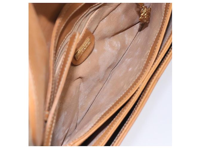 Gucci Bolsa de Ombro Micro GG Supreme PVC Bege Dourado 004 106 0024 Auth ep9330 - vista 17