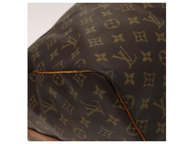 LOUIS VUITTON Borsa Boston Monogram Keepall Bandoulière 55 M41414 Auth LV 127459 Monogramma - vista 11