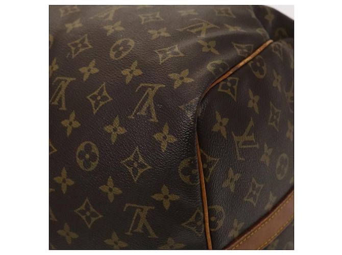 LOUIS VUITTON Borsa Boston Monogram Keepall Bandoulière 55 M41414 Auth LV 127459 Monogramma - vista 12