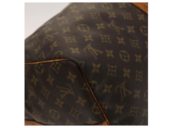 LOUIS VUITTON Borsa Boston Monogram Keepall Bandoulière 55 M41414 Auth LV 127459 Monogramma - vista 13