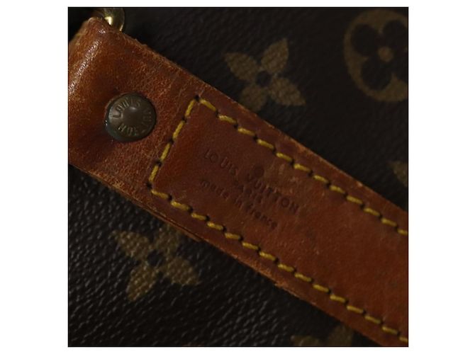 LOUIS VUITTON Borsa Boston Monogram Keepall Bandoulière 55 M41414 Auth LV 127459 Monogramma - vista 15