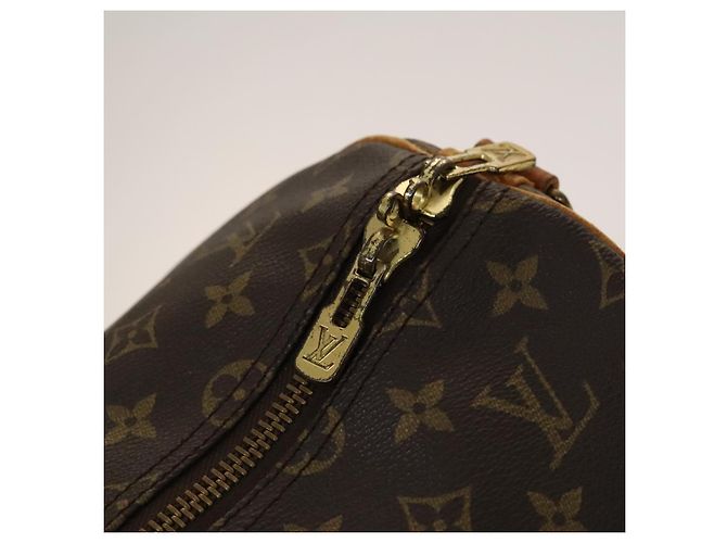 LOUIS VUITTON Borsa Boston Monogram Keepall Bandoulière 55 M41414 Auth LV 127459 Monogramma - vista 16