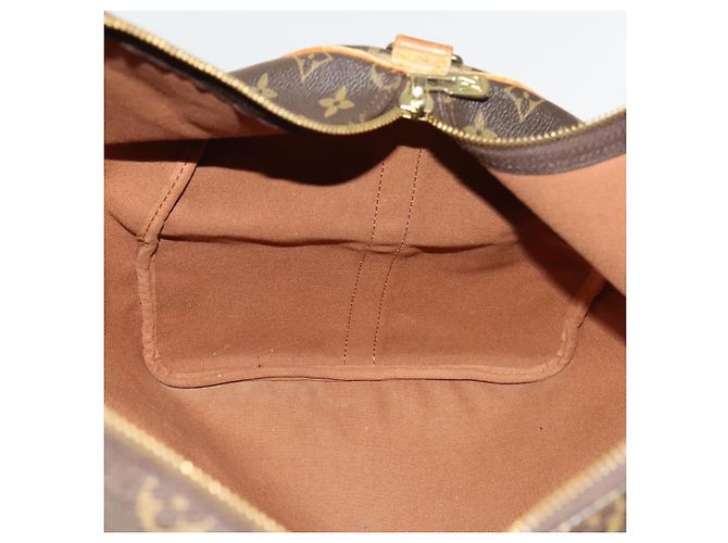 LOUIS VUITTON Borsa Boston Monogram Keepall Bandoulière 55 M41414 Auth LV 127459 Monogramma - vista 19