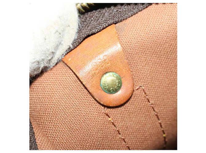 LOUIS VUITTON Borsa Boston Monogram Keepall Bandoulière 55 M41414 Auth LV 127459 Monogramma - vista 21