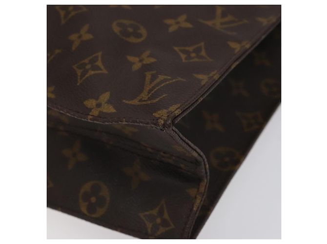 LOUIS VUITTON Borsa Sac Plat Monogram M51140 LV Auth 131294 Monogramma - vista 10