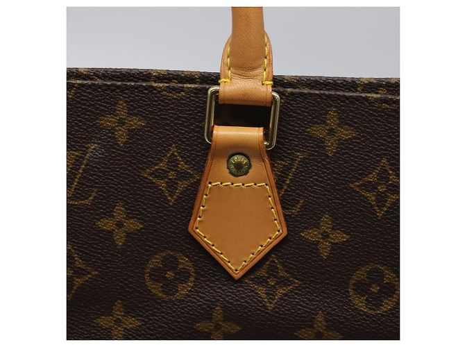 LOUIS VUITTON Borsa Sac Plat Monogram M51140 LV Auth 131294 Monogramma - vista 14