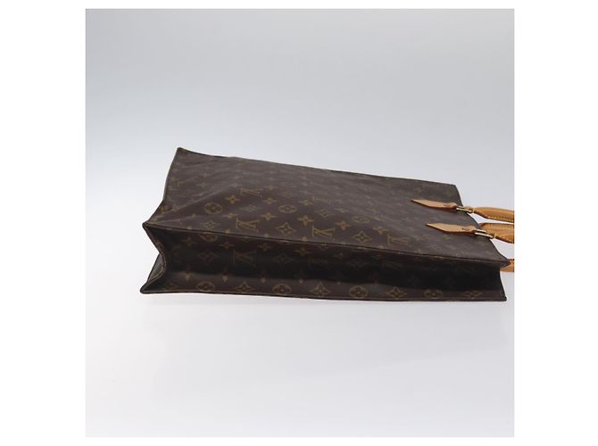 LOUIS VUITTON Borsa Sac Plat Monogram M51140 LV Auth 131294 Monogramma - vista 4