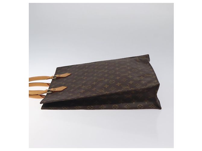 LOUIS VUITTON Borsa Sac Plat Monogram M51140 LV Auth 131294 Monogramma - vista 5