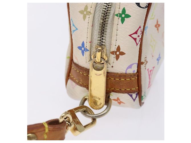 LOUIS VUITTON Trousse Wapity Multicolore Monogramma Bianco M58033 LV Auth 131822 - vista 13