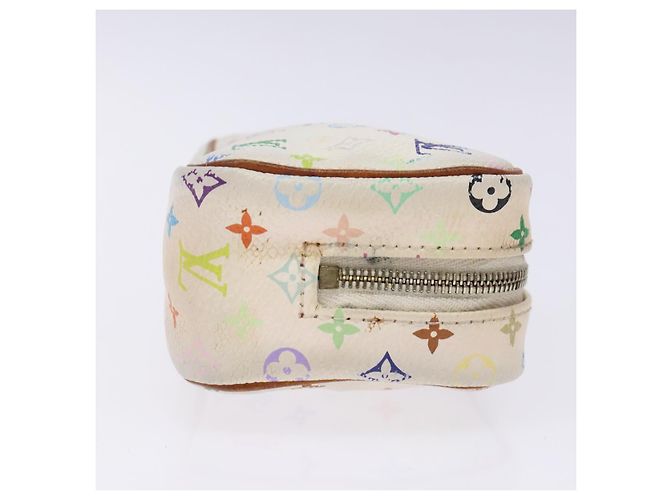 LOUIS VUITTON Trousse Wapity Multicolore Monogramma Bianco M58033 LV Auth 131822 - vista 4