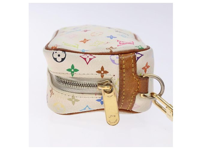 LOUIS VUITTON Trousse Wapity Multicolore Monogramma Bianco M58033 LV Auth 131822 - vista 5